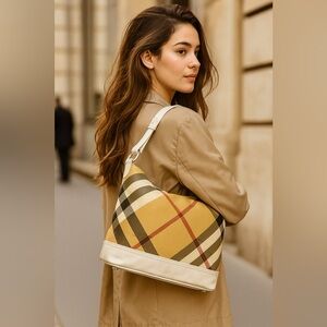 Burberry Super Nova Check Bag Restored